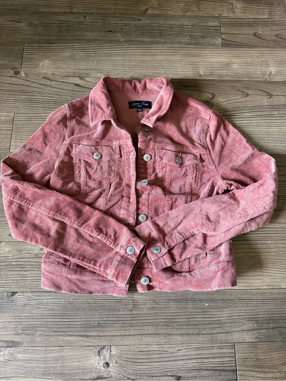 Pink Corduroy Jacket